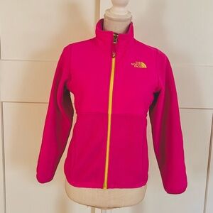 Girl's Pink North Face Fleece Jacket